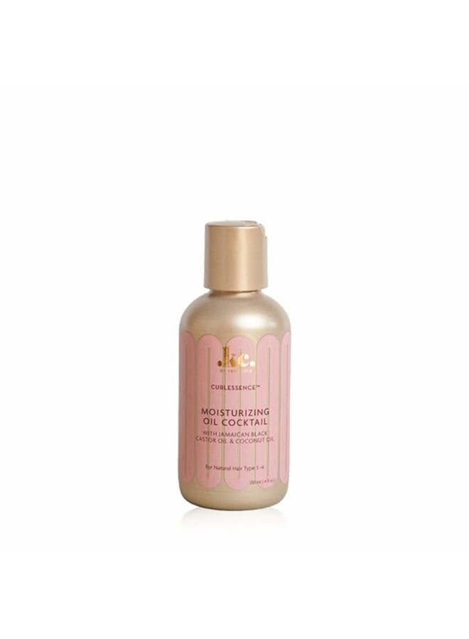 CurlEssence Moisturizing Oil Cocktail - 4 fl oz - With Jamaican Black Castor Oil, Coconut Oil, Sunflower Oil & Soybean Oil