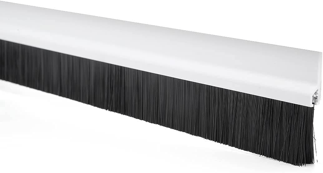 Grofilo Door Draft Stopper Under Door Seal Self Adhesive Door Insulation Strip Soundproofing Bottom Door Seal Tape Bugs Dust and Noise Insulation Multicolor