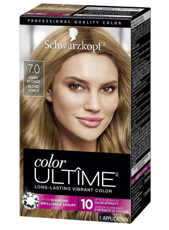 Color Ultime Hair Color Cream, 7.0 Dark Blonde (Packaging May Vary)