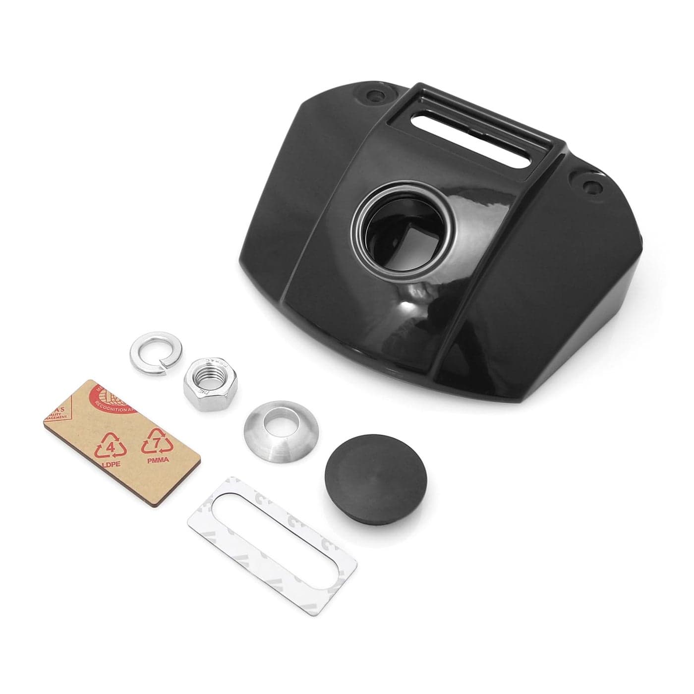 For Harley davidson Sportster XL883 XL1200 Models Headlight Mount Bracket Cover black