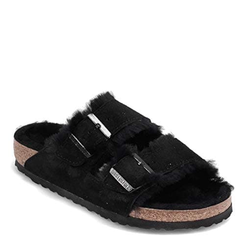 Birkenstock 75266139 Arizona Blk W/Blk SHR Sd 39