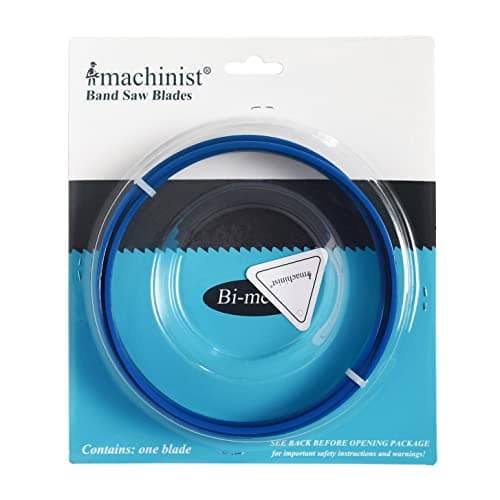 Imachinist S523414 Bi-Metal Bandsaw Blades 52-3/4-inch X 1/2-inch X 14 TPI for Soft Ferrous Metal