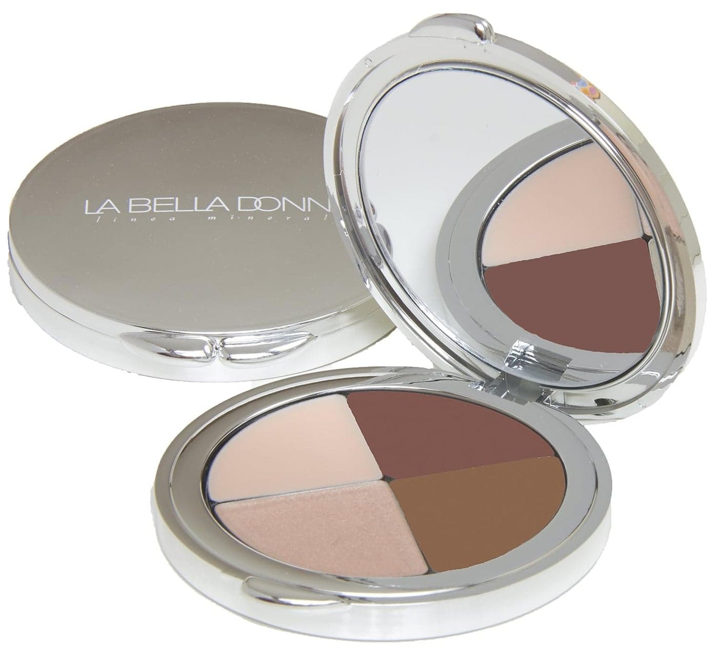 La Bella Donna Complete Brow Kit Quad Compact Brunette