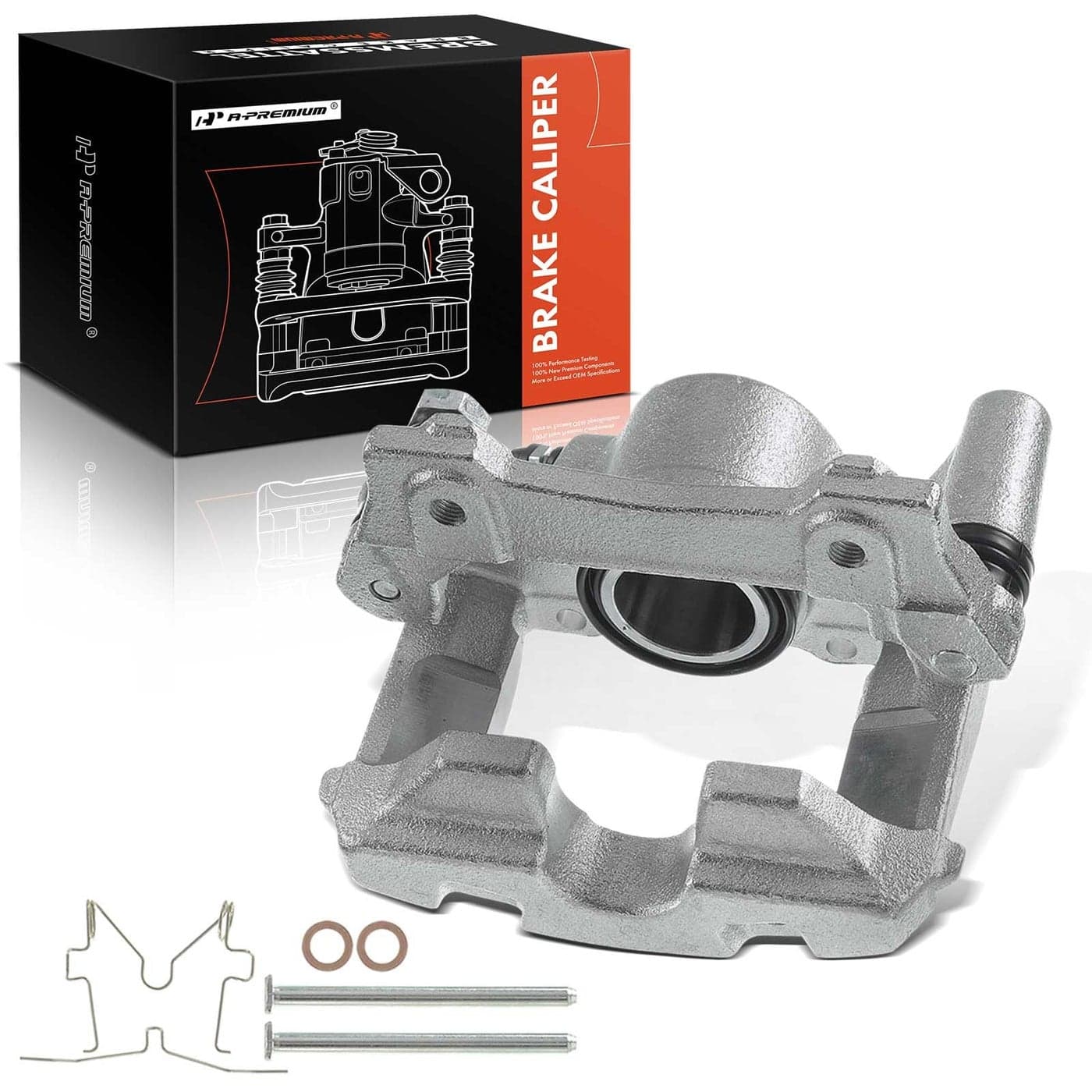 APremium Disc Brake Caliper Assembly with Bracket Compatible with Select Lexus Models GS350 GS430 GS450h GS460 IS250 IS350 V6 25L V6 35L V8 46L Rear Right Passenger Side