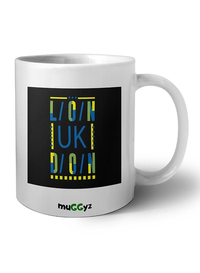 Ceramic Coffee Mug White