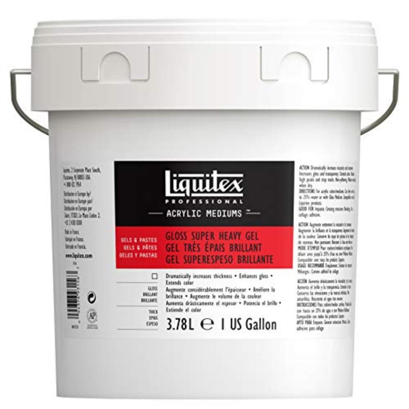 Liquitex Professional Gloss Super Heavy Gel Medium 378L 128oz