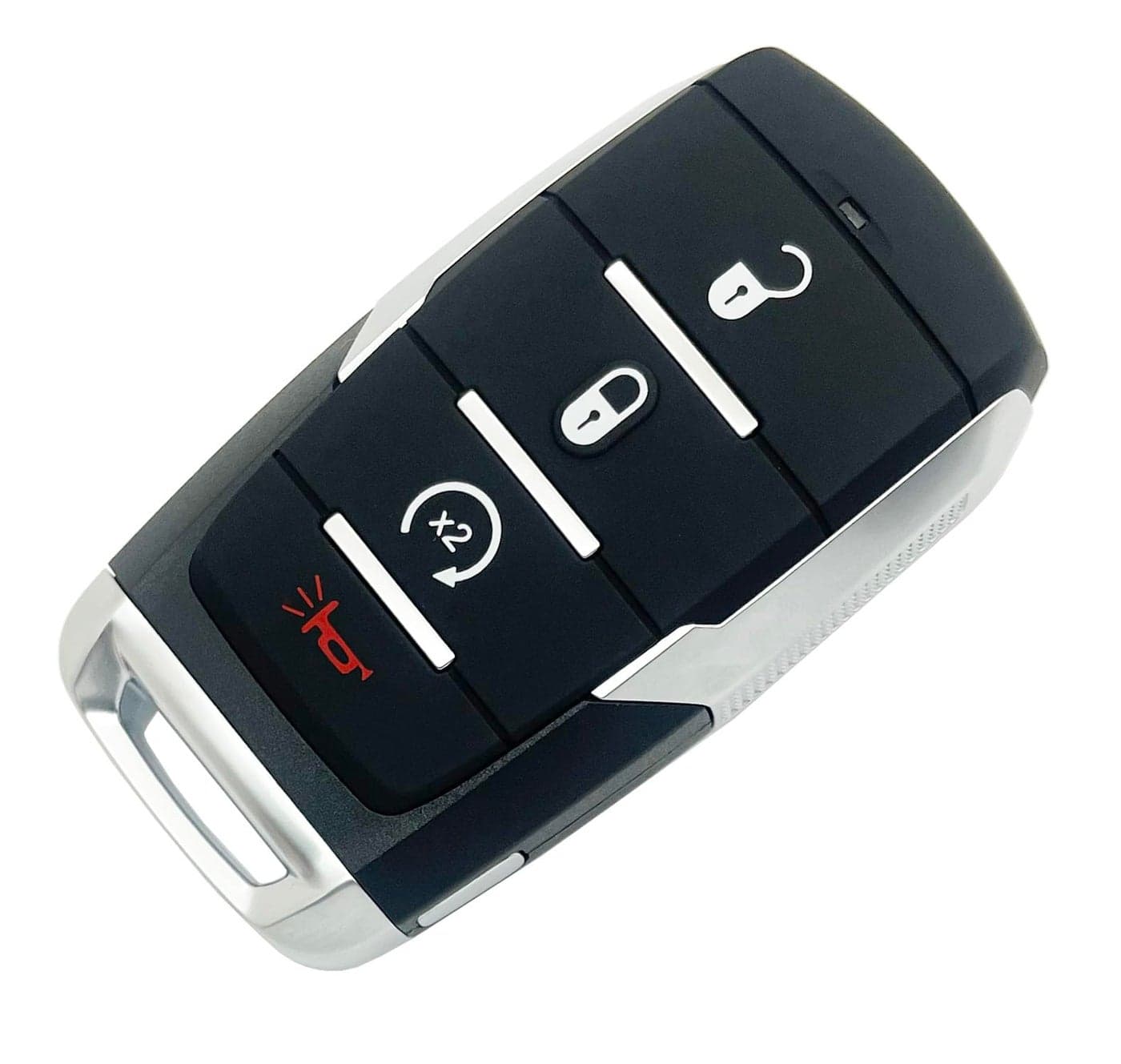 Keyless Entry Remote Key Fob Cover Case fit for 2019 2020 2021 2022 Dodge Ram 1500 Key Fob Shell (Buttons 4)
