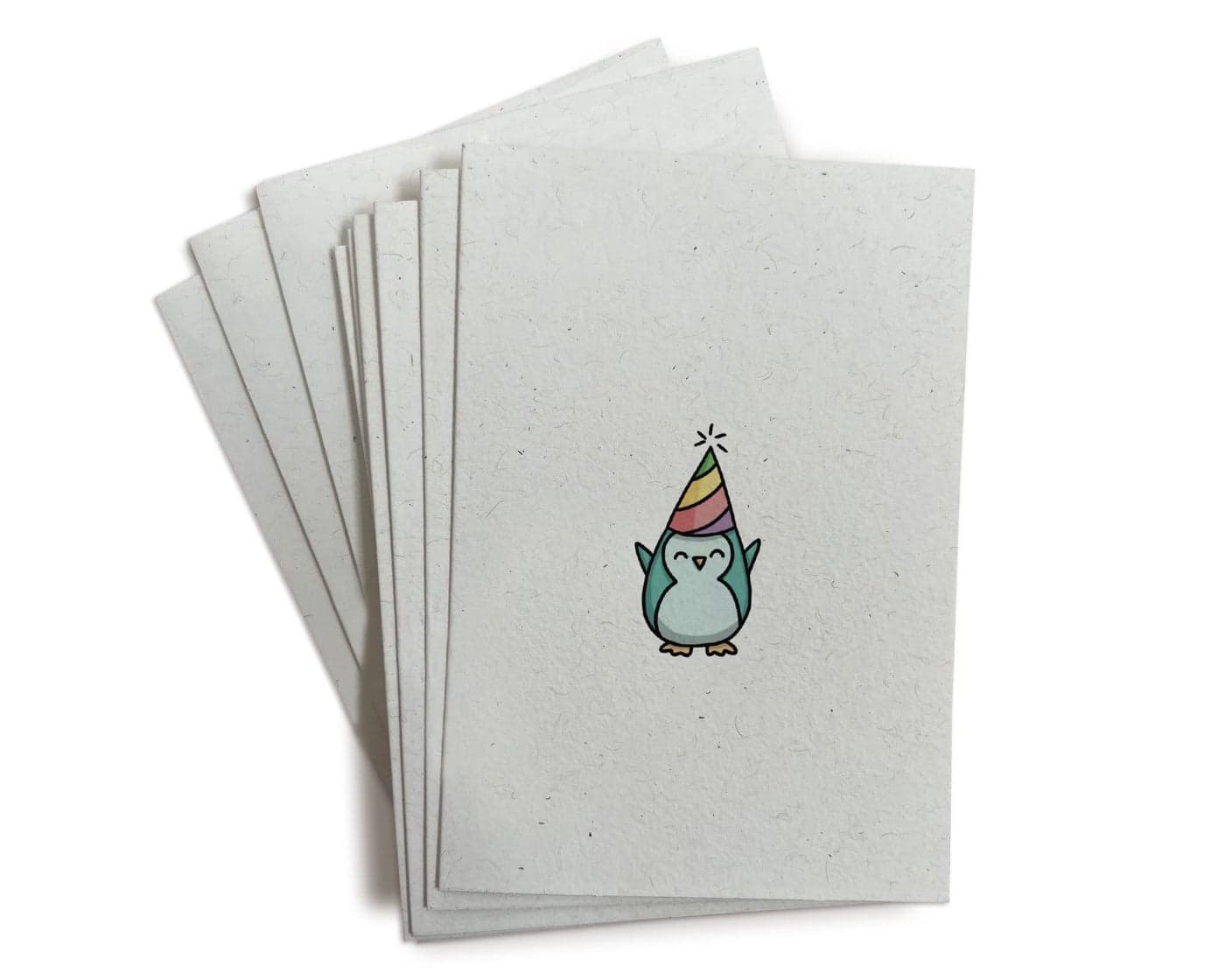 Sugartown Greetings Party Animals Birthday Cards - 24 Penguin Note Cards with Envelopes - Birthday Thank You Cards for Kids