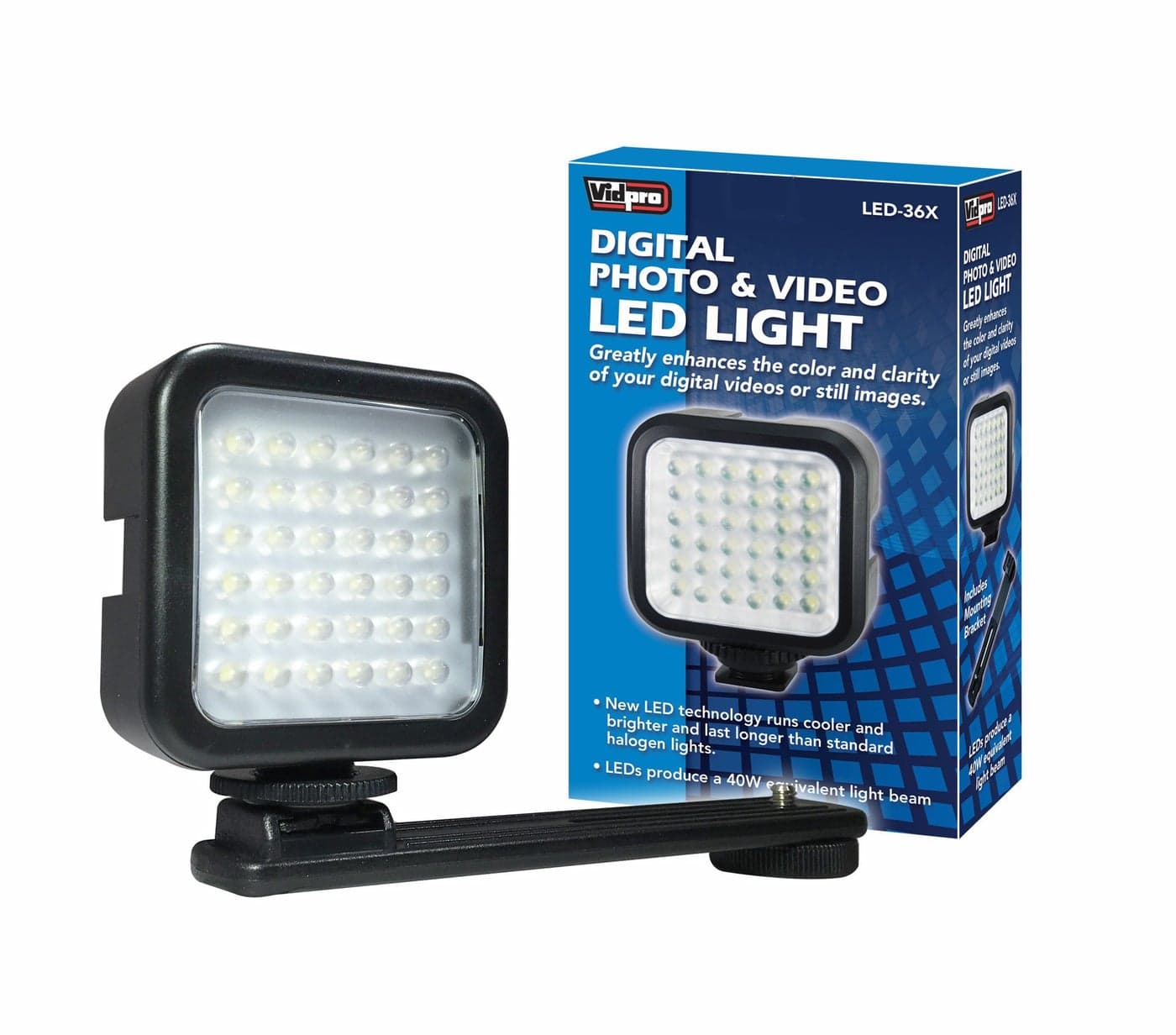Vidpro LED-36X Photo and Video LED Light