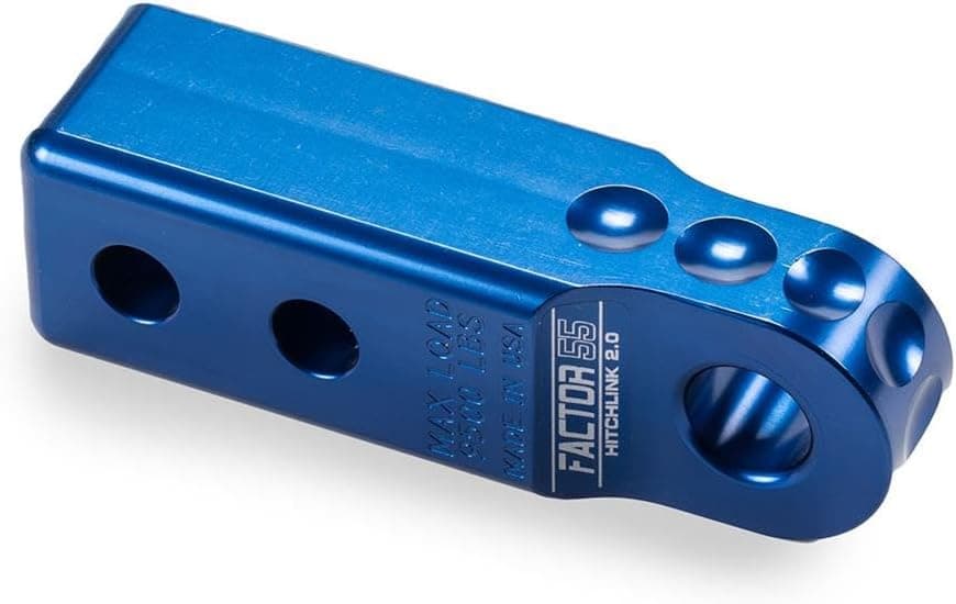 Factor 55 HitchLink 2.0 Receiver Shackle Mount - Blue
