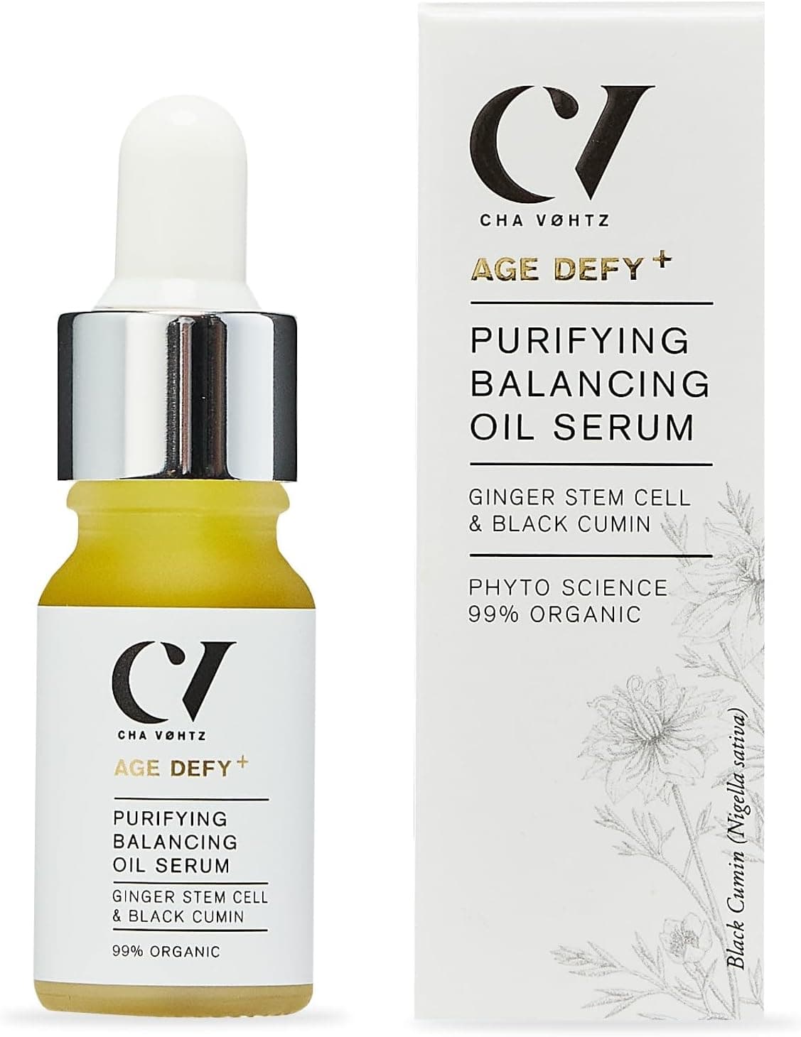 Green People Age Defy Purifying Balancing Oil Serum 10ml Natural Organic Facial Oil for Adult SpotProne Skin Paraben Free Ethyl Alcohol Free Cruelty Free Vegan