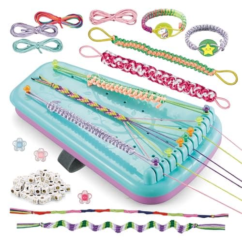 Yolscue Friendship Bracelet Making Kit for GirlsBracelet Kit ToysArts and Crafts for Kids Age 712Best Birthday Gifts Ideas for Ages 789101112 Year OldKids Bracelet String Toys Set Blue