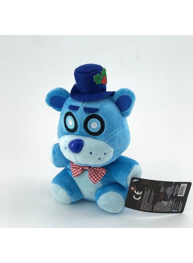 Midnight Bear Plush Toy - 18cm 1-6 Generation Little Red Fox, Brown Bear, Purple Rabbit FNAF Doll