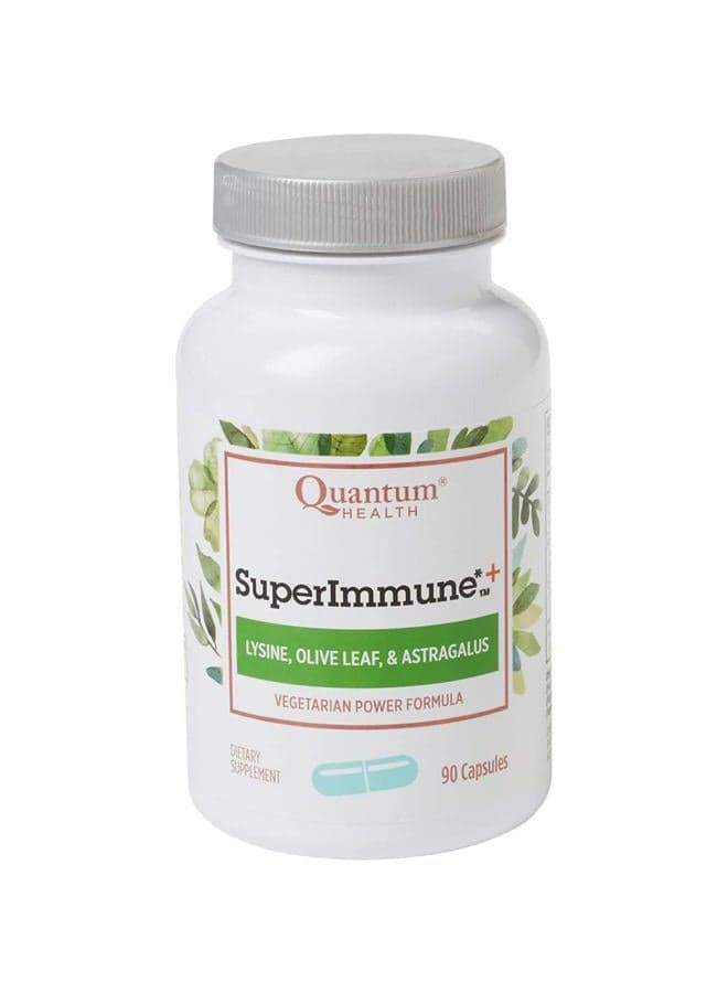 Super Immune Plus Lysine - 90 vegicaps,(Quantum Health)