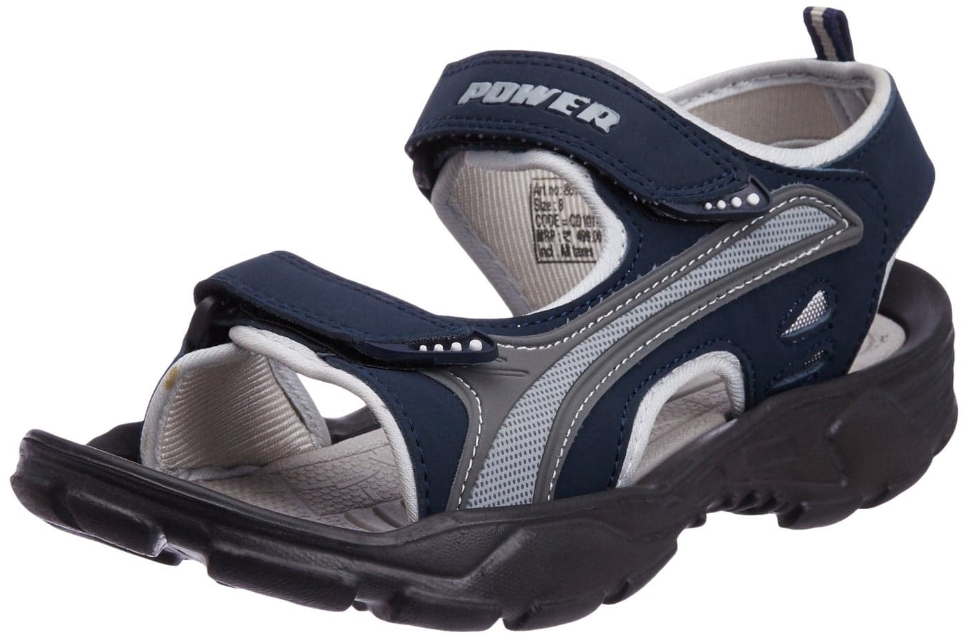 Power Stricker E Men's Light Blue Sports Sandals - 10 UK (8619030)