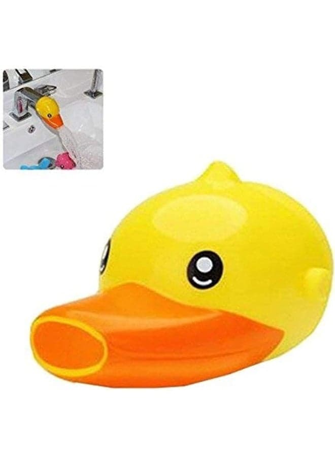 Kids Faucet Handle Extender Sink Extender for Toddler, Baby, Children Safe and Fun Hand-washing Solution, Cartoon Faucet Extender - Make Your Kids Love Hand Washing - Bathroom Accessory (Duck Style)