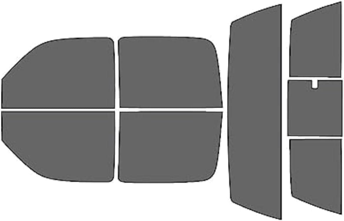 Rvinyl Rtint Window Tint Kit for Chevrolet Silverado 2001-2006 (4 Door) - Complete Precut Kit - 35%