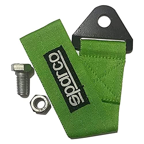 Selifaur - Imported High Strength Universal Front & Rear Nylon Racing Car Tow Strap Tow Rope (Color Assorted)