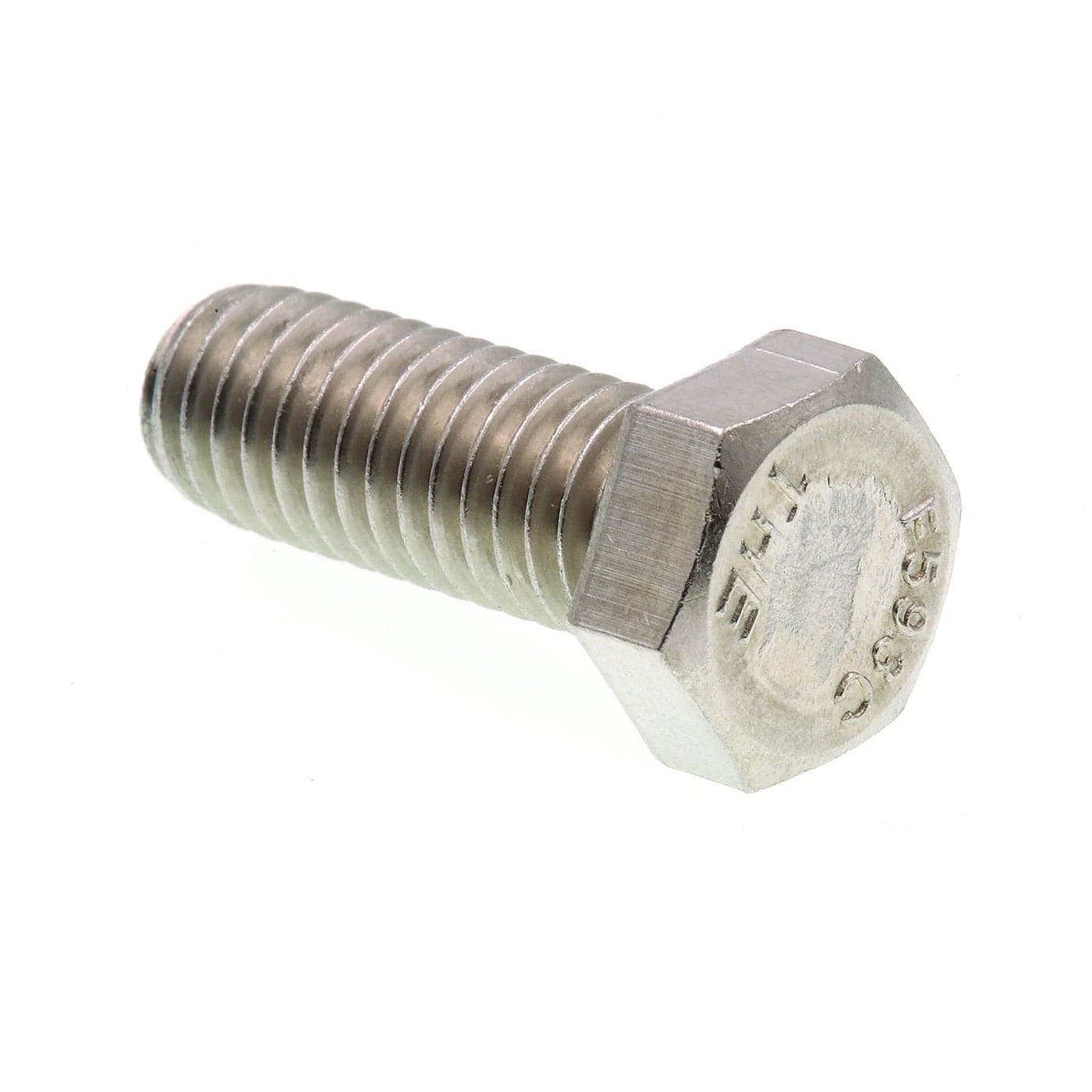 PrimeLine 9059581 Hex Bolts 38 In16 X 1 In Grade 304 Stainless Steel 25 Pack
