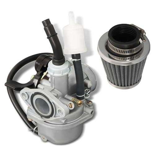 ALLCARB PZ19 Carburetor 50cc 70cc 90cc 110cc 125cc Replacement for ATV Dirt Bike Go Kart with Air Filter