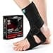 Welnove 2 Pack Drop Foot Brace with Arch SupportAFO Ankle Brace for Walking Relieve The Instability of Lower Limbs by Foot Drop MS Spinal Cord Injury Include Left and Right FSA HSA Eligible