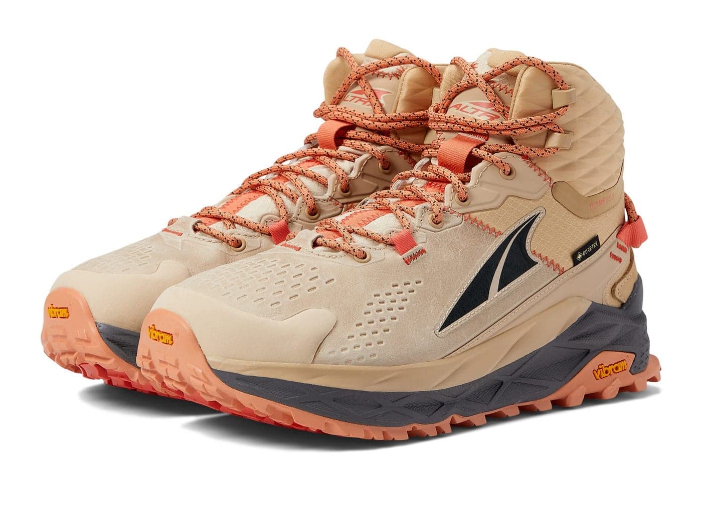 ALTRA Womens Olympus 5 Hike Mid GTX Hiking Shoe Sand 75