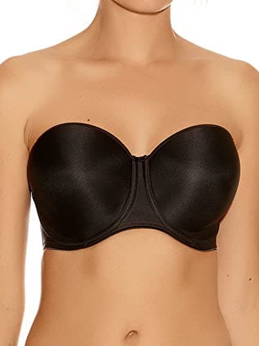 Fantasie Women's Smoothing Moulded Strapless Bra, Black, 32E