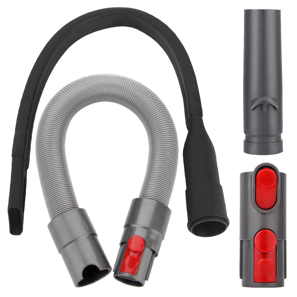 BUZIFU Cleaners Hose Flexible Extension Hose Replacement Hose Connector Compatible with Dyson V15 V11 V10 V8 V7 Vacuum Cleaners Stretch Extension Flexible Hose Attachment Replacement Accessories