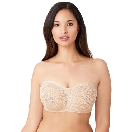 Wacoal Women's Halo Strapless Bra, Sand, Tan, 36DD