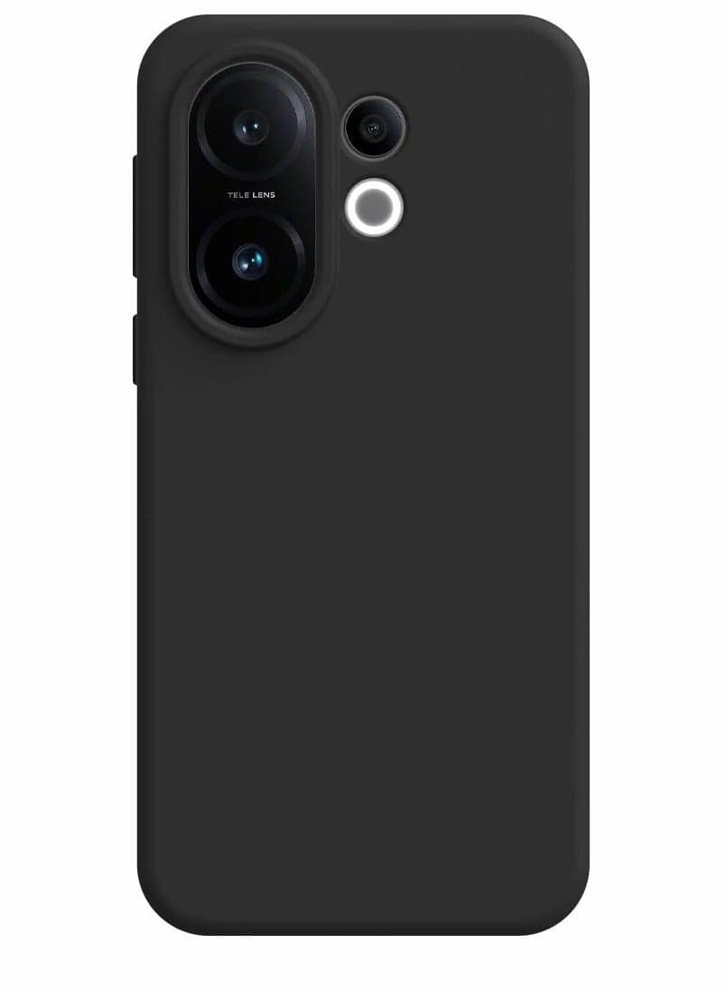 Case Compatible with VIVO X200 FE 2025, Liquid Silicone Gel Rubber Bumper Case with Soft Microfiber Lining Cushion Slim Shockproof Anti-drop Cover