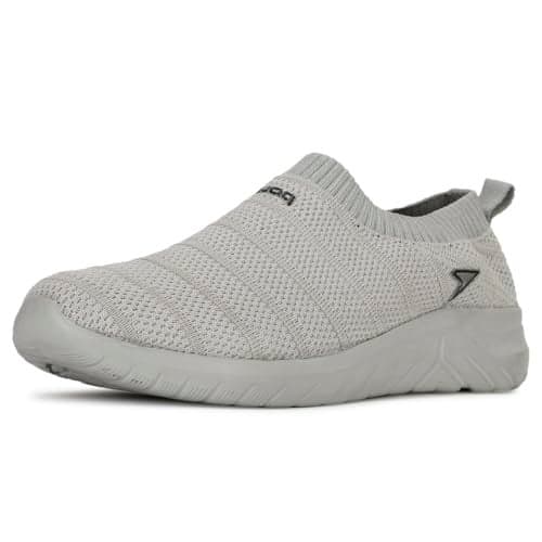 Power Davy E Men's Grey Sports Shoes - 8 UK (8592203)