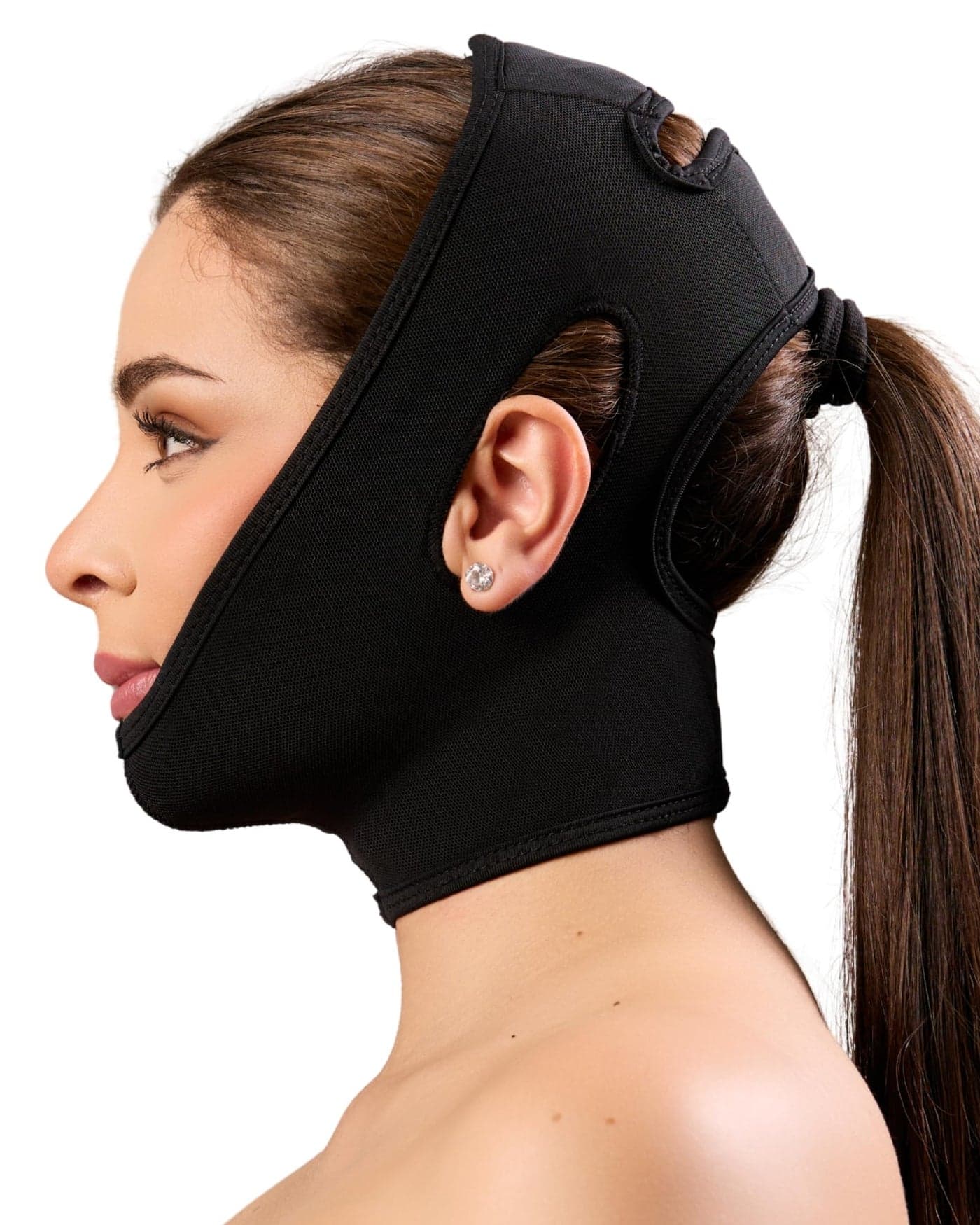 Shape Concept 301 Chin Strap Support Band Neck Bandage Face Chin High Compression