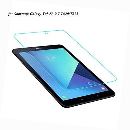 ELICA Tempered Glass with Wet and Dry Cloth for Samsung Galaxy Tab S3 SMT820 T825