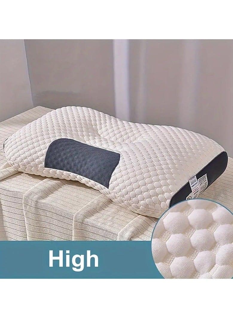 1pc Cervical Neck Pillow For Sleeping, Soft And Comfortable Pillow Partition To Help Sleep And Protect The Neck Pillow