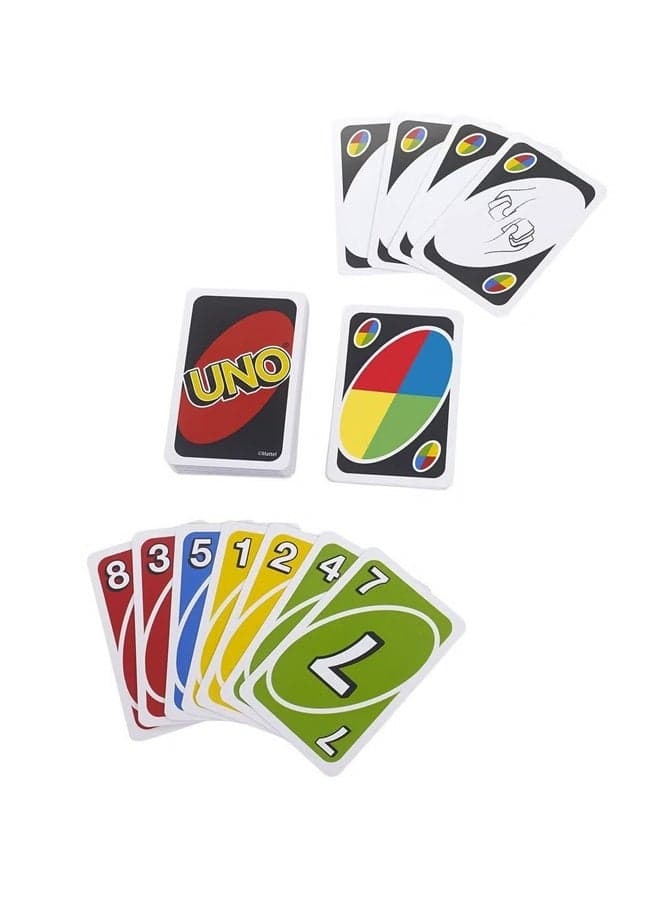 Mattel Games UNO! Family Playing Classic Card for Adults Kids & Family Night For Party and Traveling for Kids
