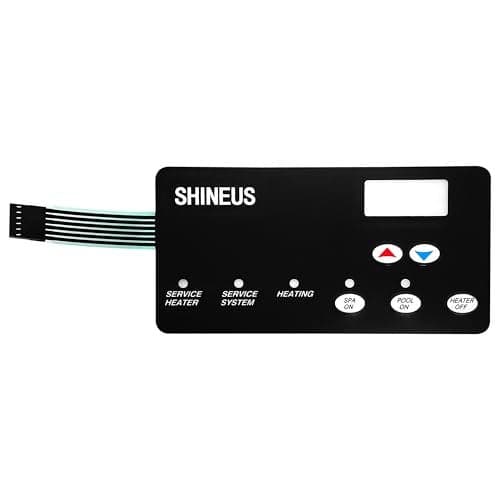 ShineUs 42002-0029Z/472610Z Switch Membrane Compatible with Sta-Rite Max-E-Therm Pool and Spa Heater Electrical Systems