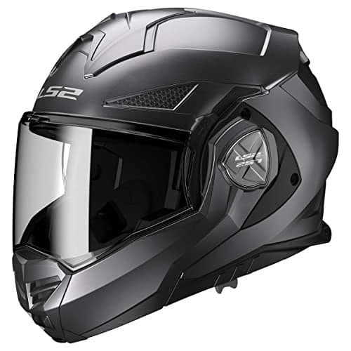 LS2 Helmets Advant X Modular Helmet (Matte Titanium - X-Large)
