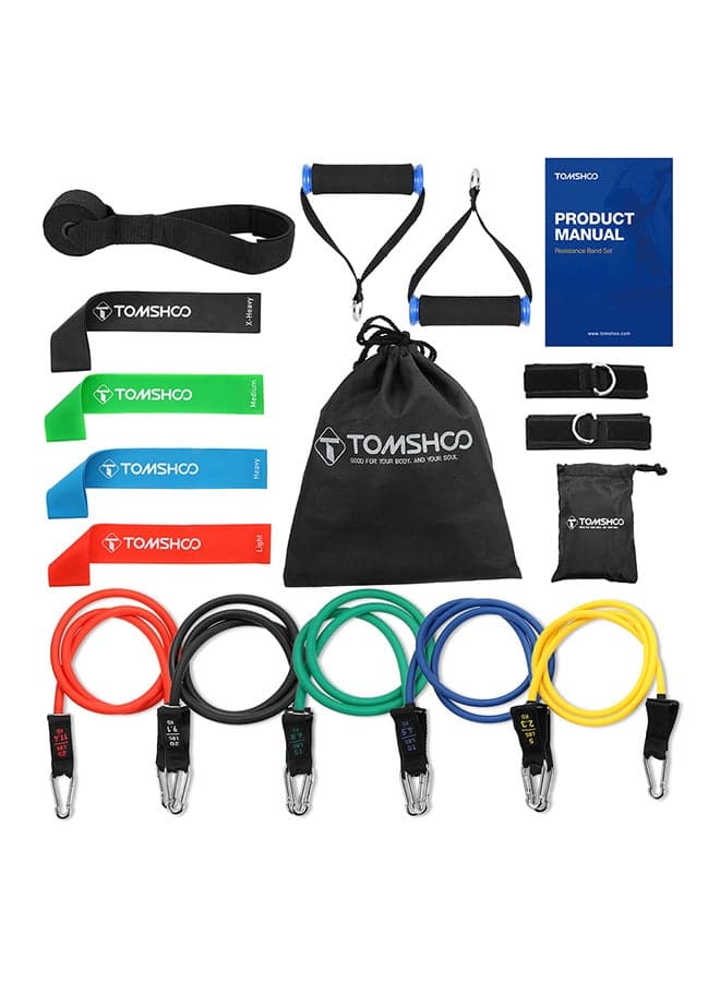 17 Piece Workout Resistance Band Set