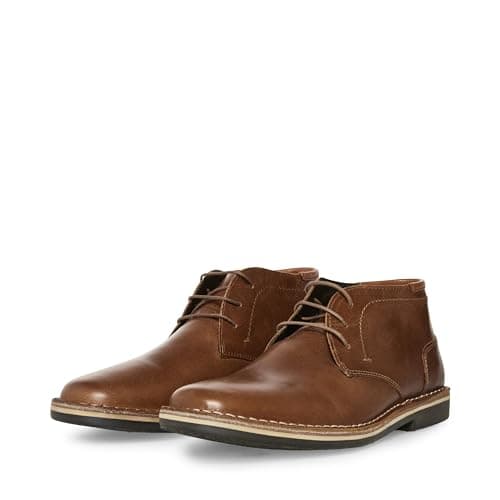 Steve Madden Men's Harken Chukka Boot, Cognac, 11.5 M US