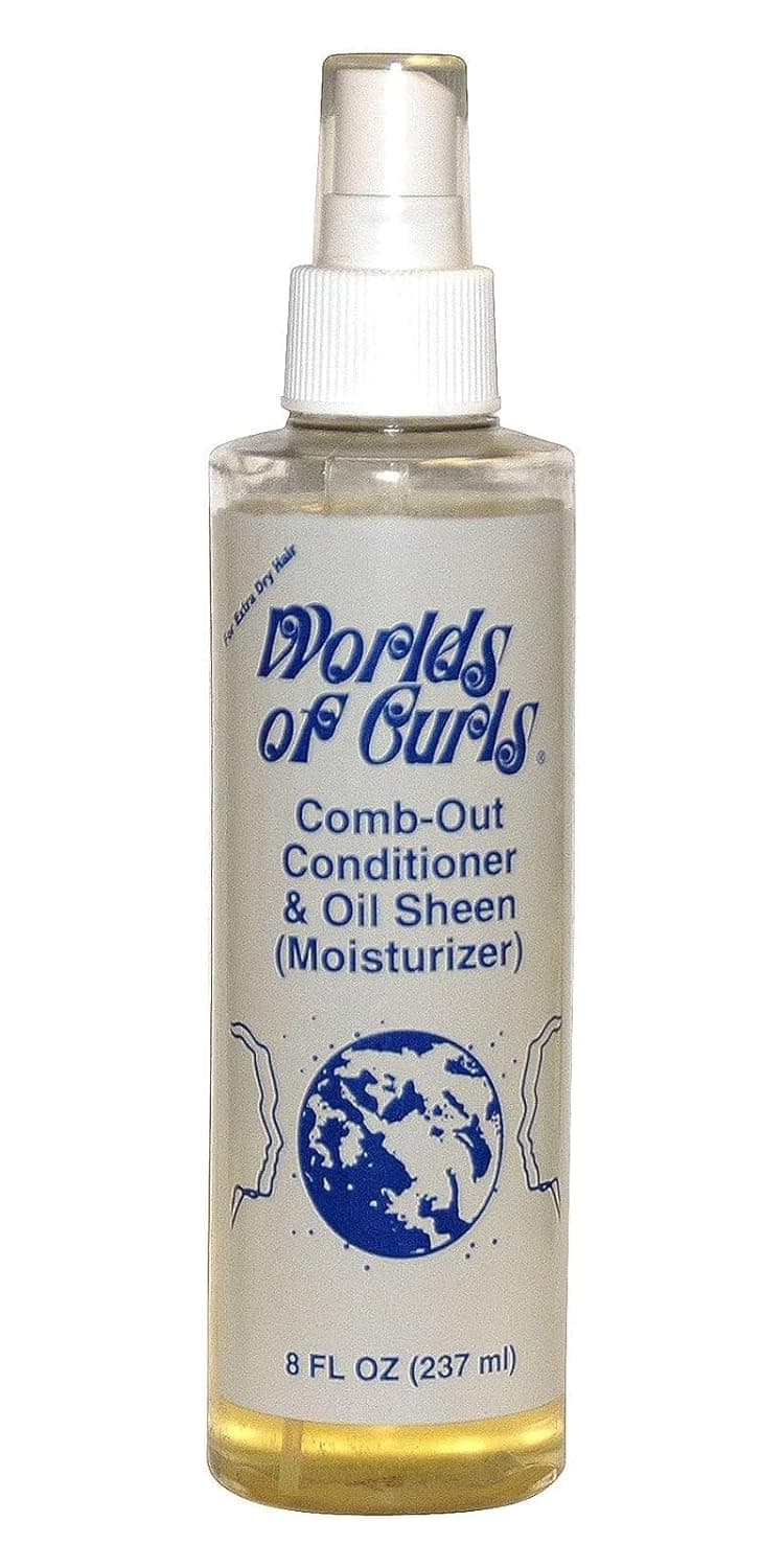 Worlds Of Curls Comb Out Conditioner Regular 8 Oz STW211