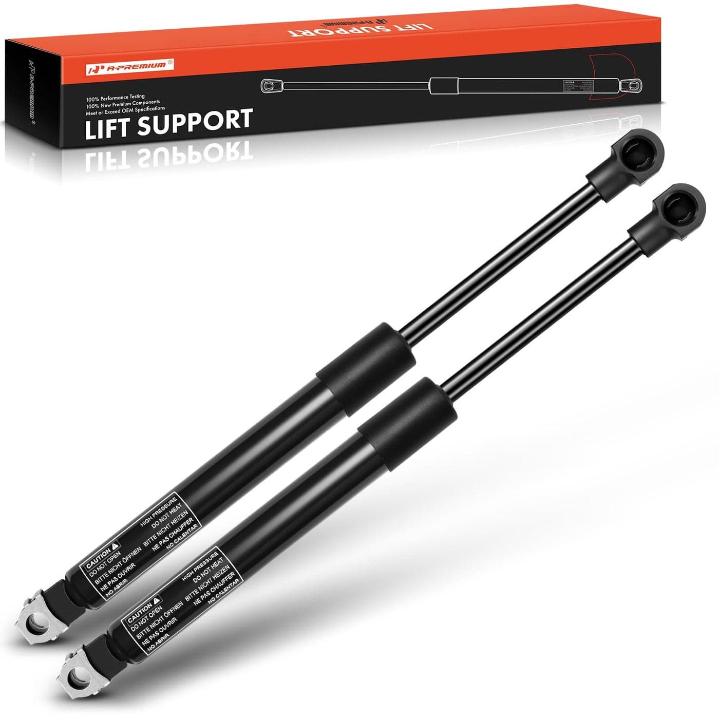 APremium Rear Trunk Lift Supports Shock Struts Compatible with MercedesBenz Model SL320 19951997 SL500 19942002 SL600 19952002 Fits Convertible for use on Cars from Chassis F 018806 Only