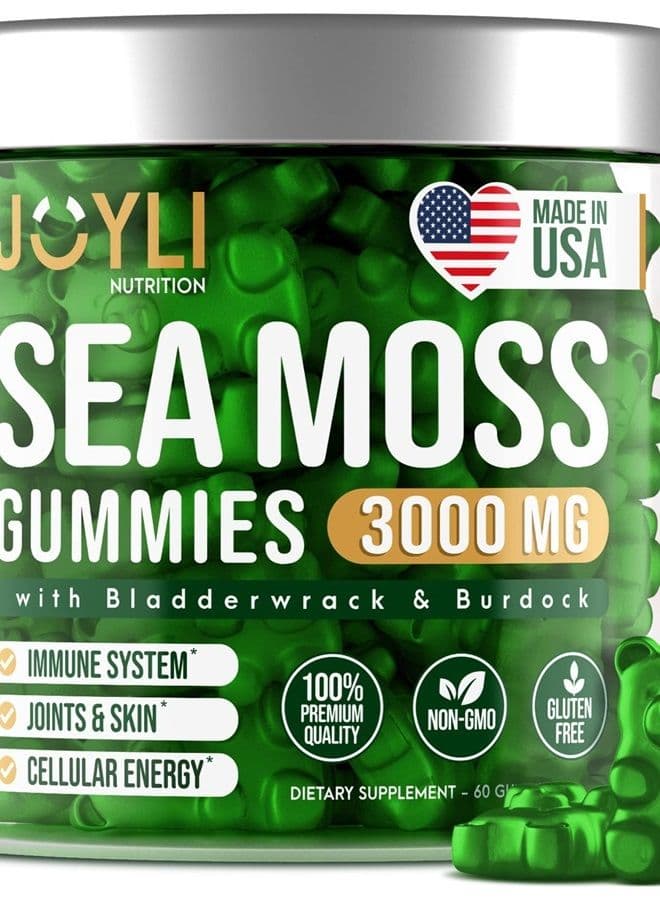 Sea Moss Gummies, 3000mg - 60 Gummies