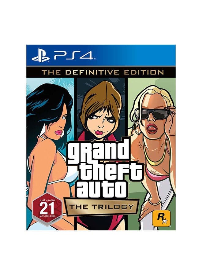 Grand Theft Auto Trilogy - English/Arabic - (UAE Version) - Adventure - playstation_4_ps4