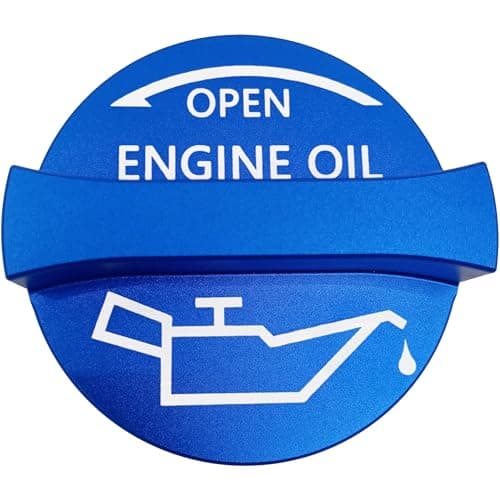 kweiny Engine Oil Filler Cap Aluminum for Hyundai Accent Azera Elantra Genesis Sonata Santa Fe Veracruz for Kia Cadenza Forte Rio Rondo Soul 1993-2024
