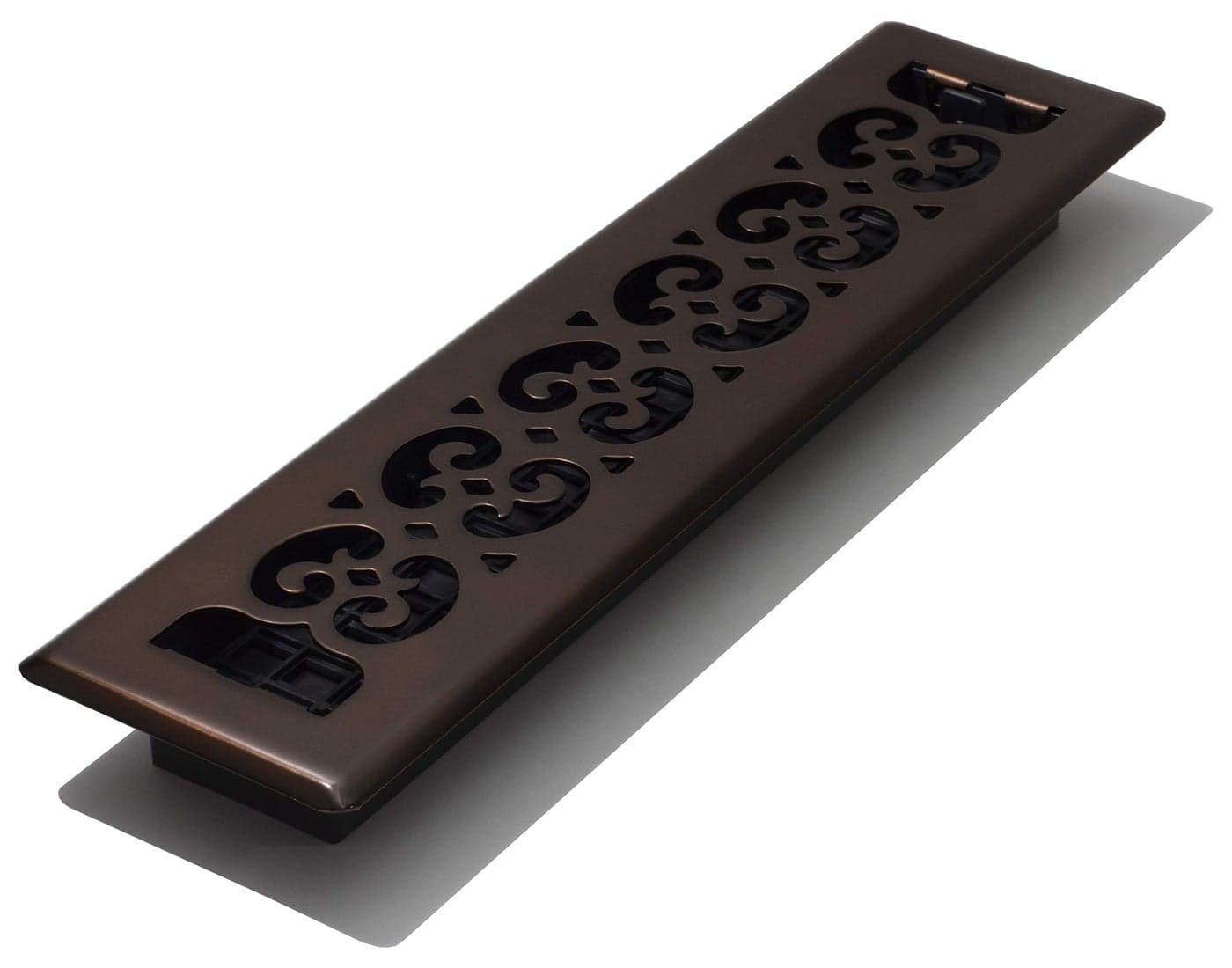 Decor Grates SPH214RB Floor Register 2x14 Rubbed Bronze Finish