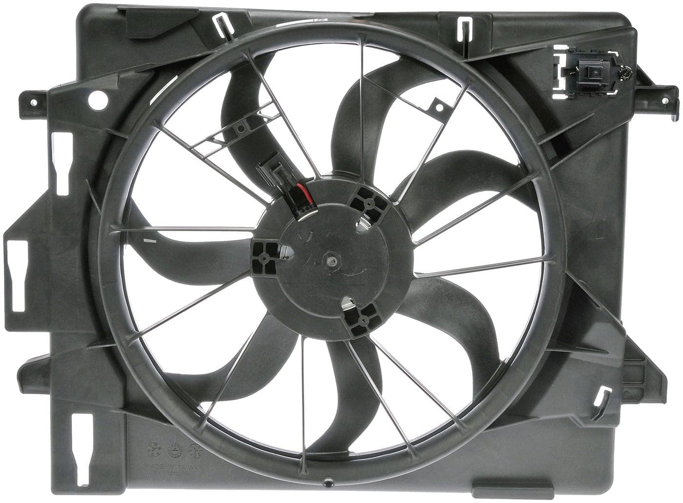 Radiator Fan Assembly Without Controller