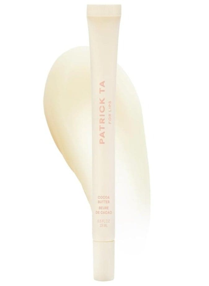 PATRICK TA Major Moisture Smoothing & Hydrating Tinted Lip Balm with Vitamin E 15g – Cocoa Butter Nourishing Sheer Color Lip Care