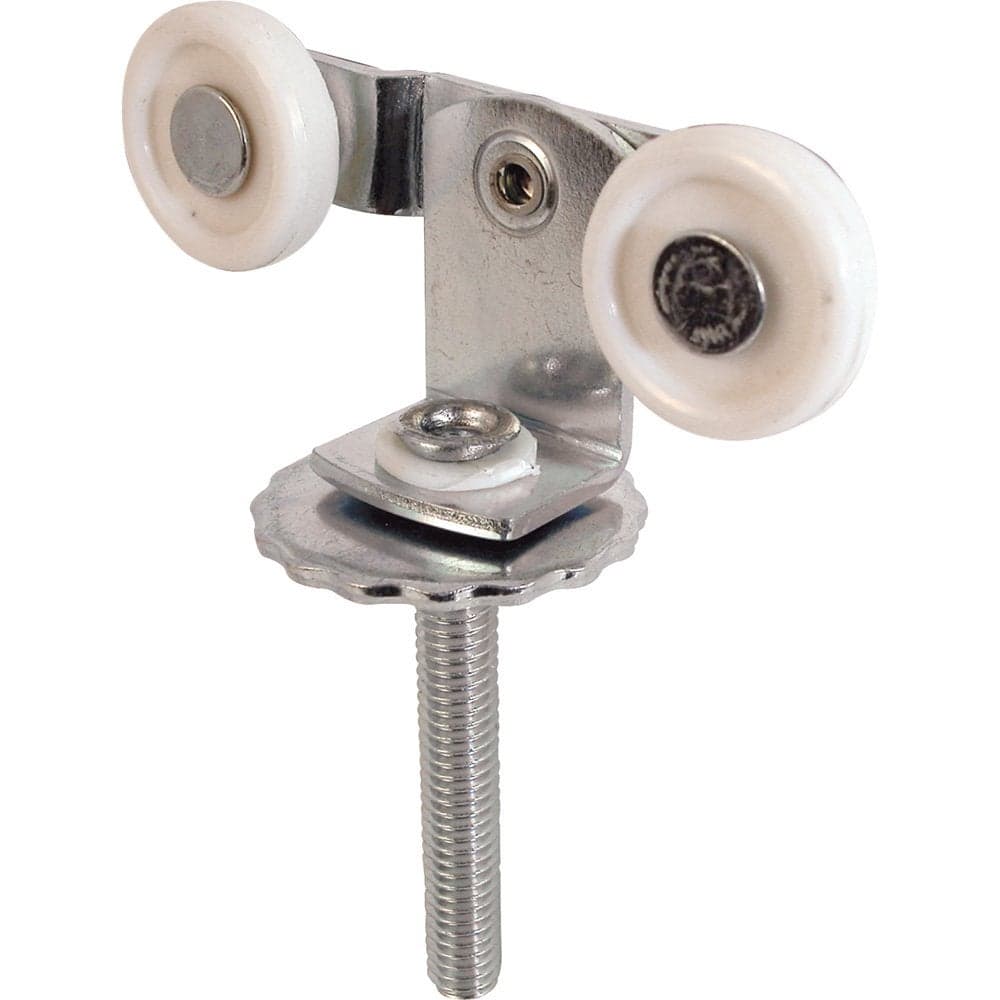 PrimeLine N 6529 3 In Nylon Top Mount Closet Door Tandem Flat Rollers Single Pack