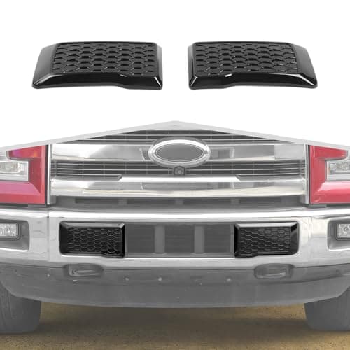 Amayum Front Bumper Guards Pads Insert Panel fit for Ford F150 20152020 Front Bumper Guards ProtectorBlack