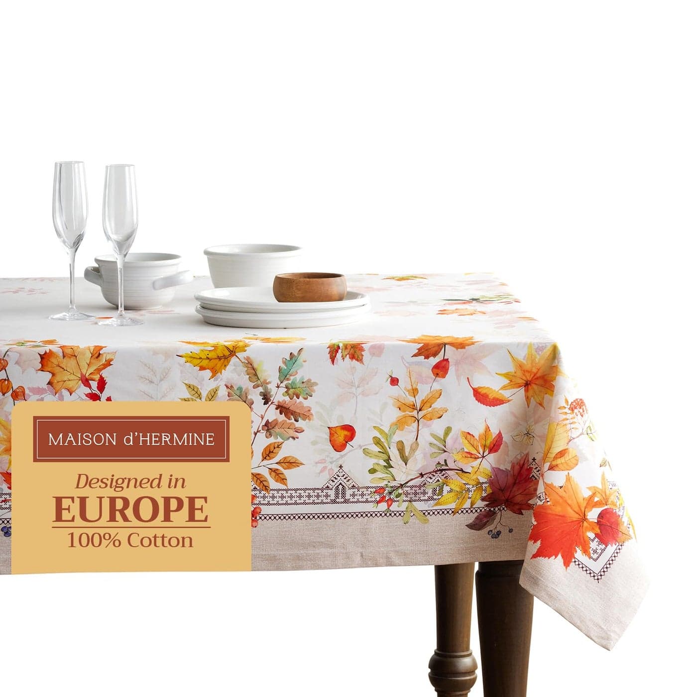 Maison d Hermine Table Cloth Rectangle Table 100 Cotton 60 x 108 Inches Tablecloth Reusable Decorative Everyday Use for Dining Room Farmhouse Home Party Festive Wedding Amarante
